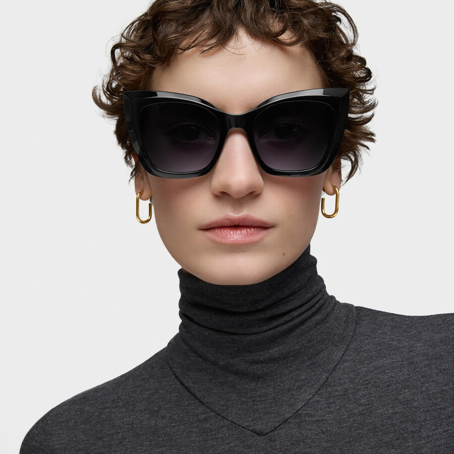 schwarze sonnenbrille mit tous-logo