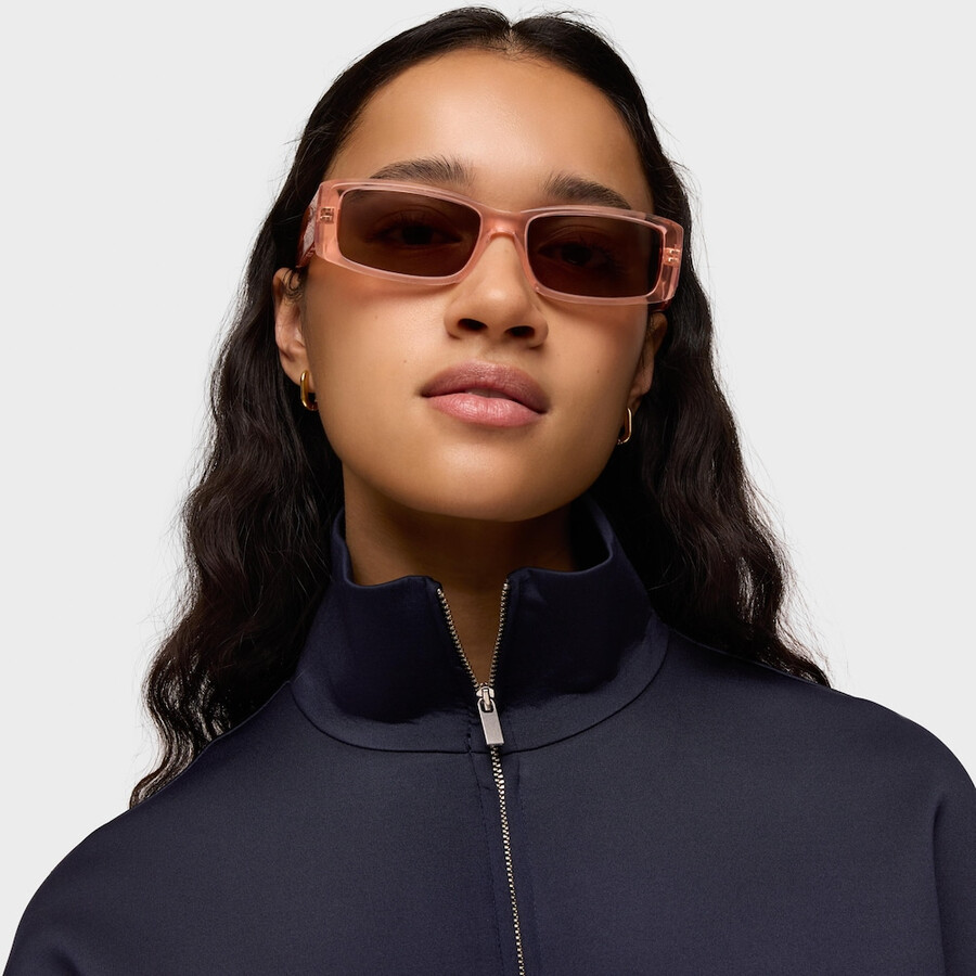 pinke sonnenbrille tous square slim
