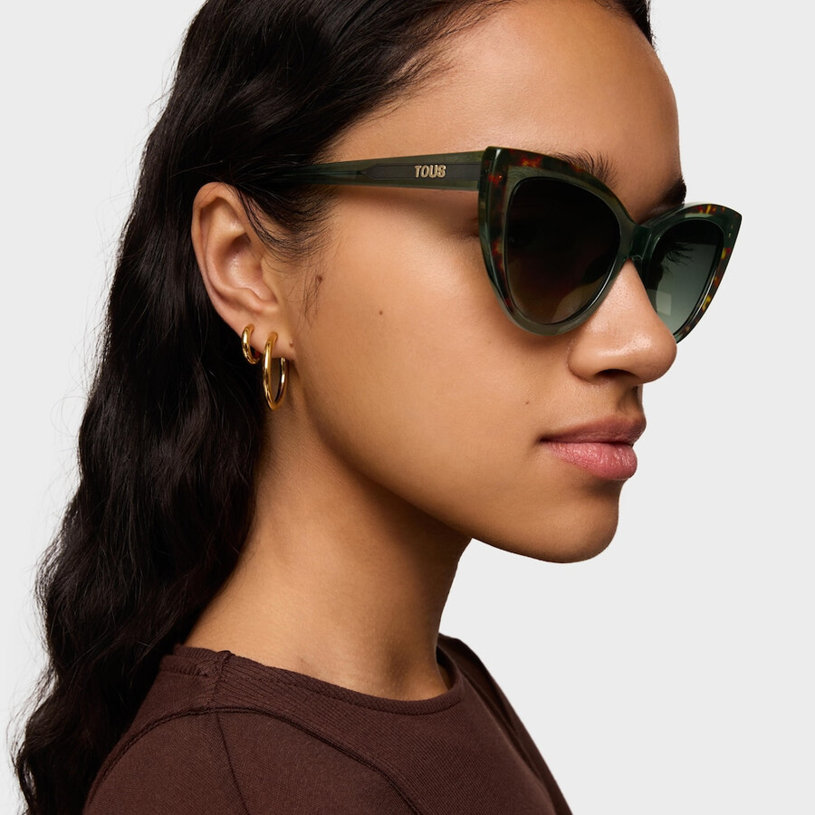 grüne sonnenbrille tous butterfly