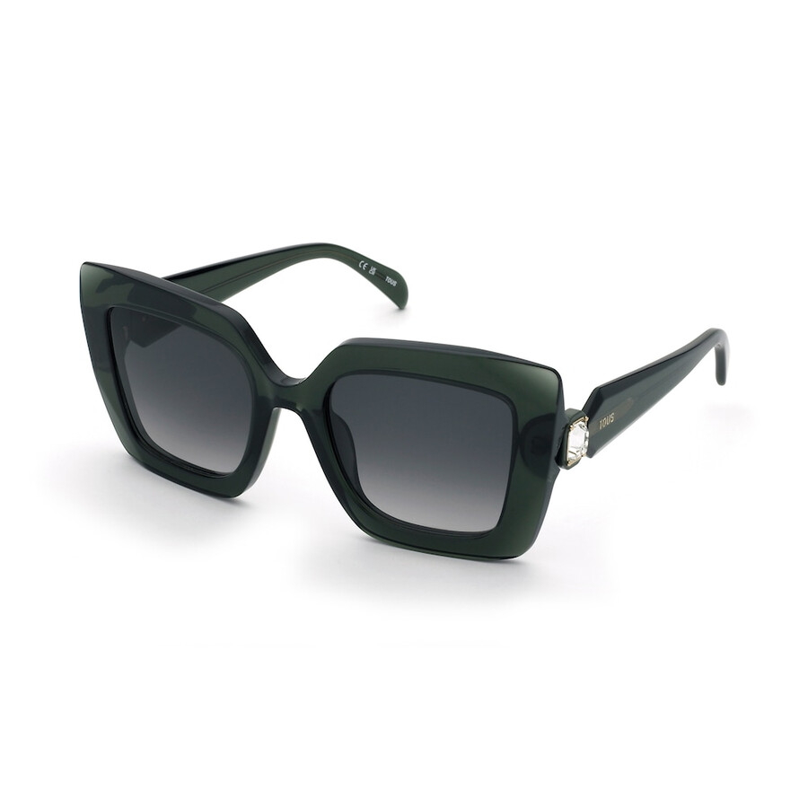 grüne sonnenbrille tous facettierter stein