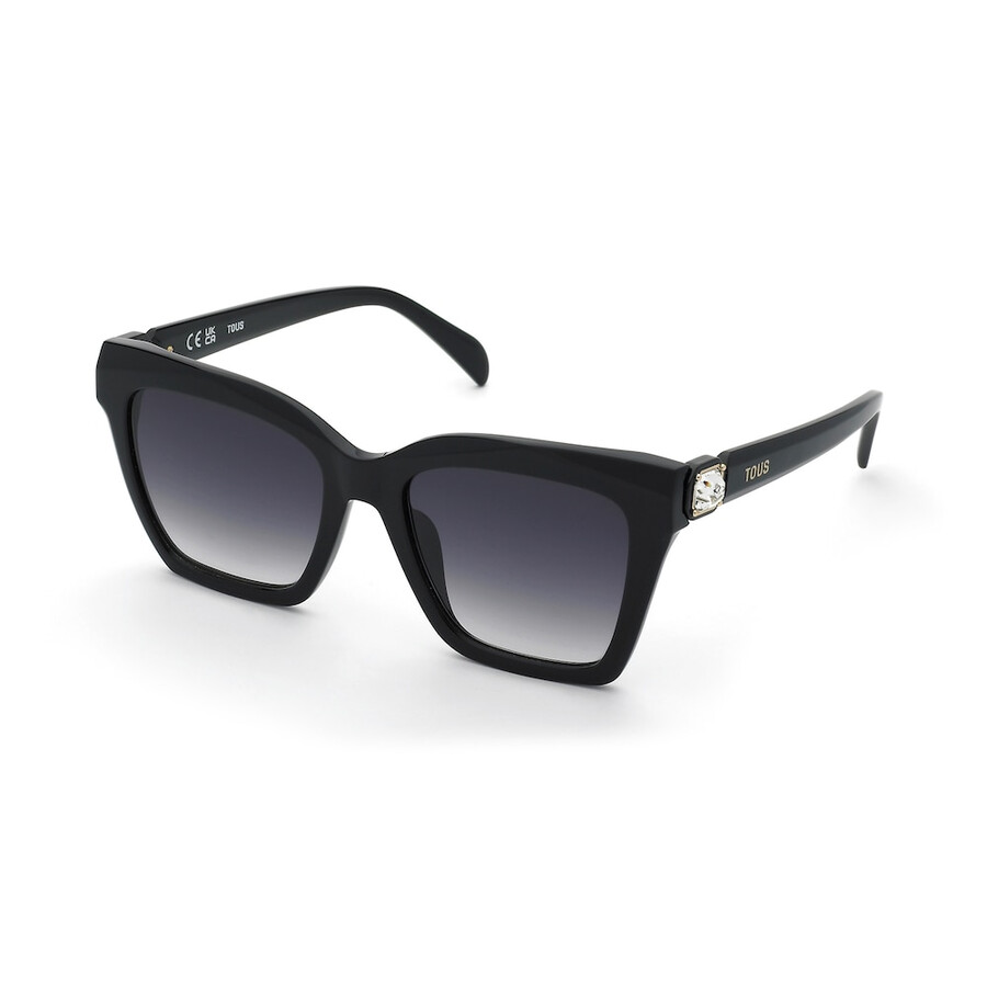 schwarze sonnenbrille tous facettierter stein