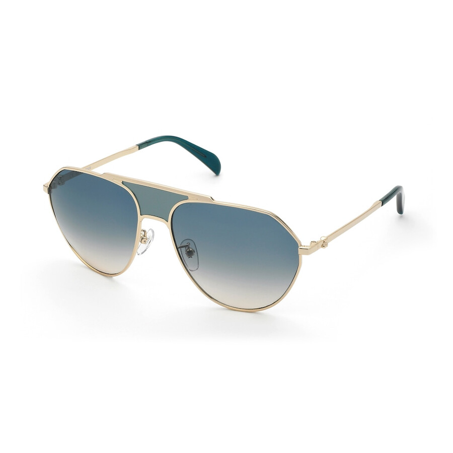 goldfarbene sonnenbrille tous pilot