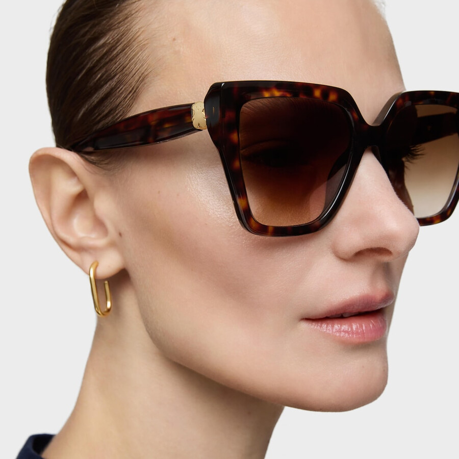sonnenbrille tous square icon in havanna-farben