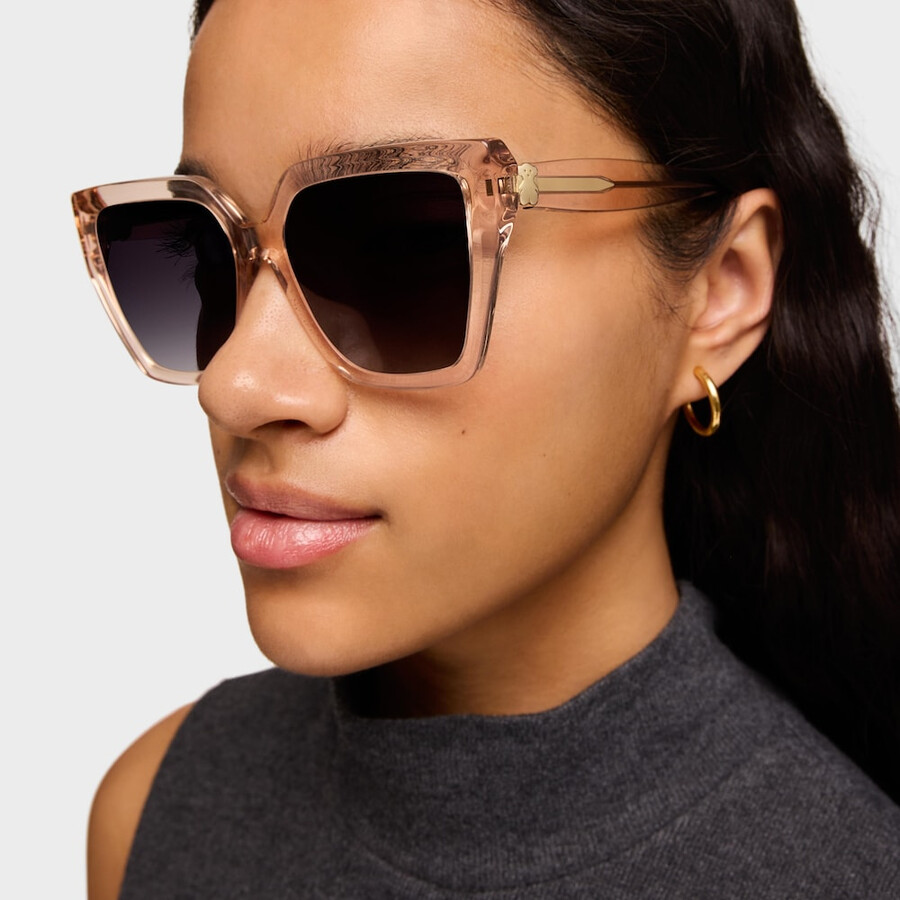 beige sonnenbrille tous square icon