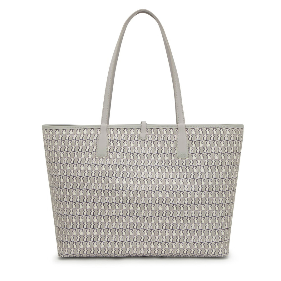 große wendbare tragetasche in taupe-farbe von tous double way bear