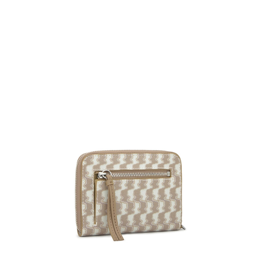mittelbeige geldbörse tous double way bear