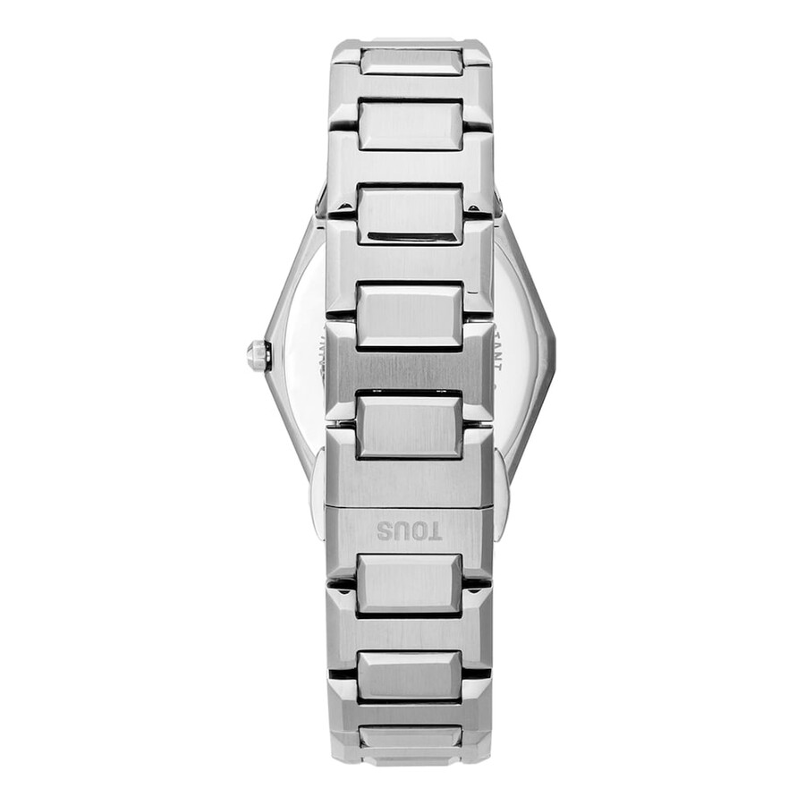 analoge uhr mit aluminiumarmband karat