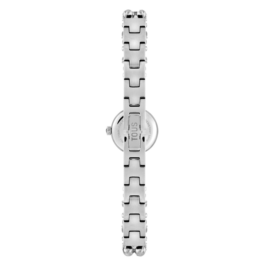 analoge uhr mit stahlarmband bold bear round