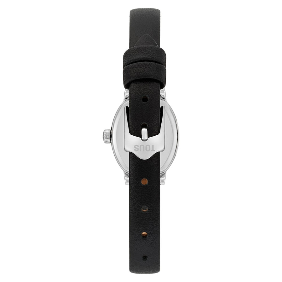armbanduhr mit analogem schweizer uhrwerk 030 ct diamanten und lederarmband les classiques mini